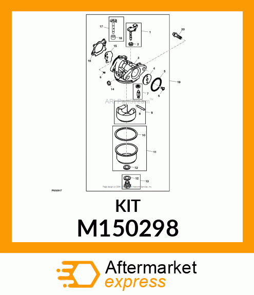 SHAFT, THROTTLE M150298