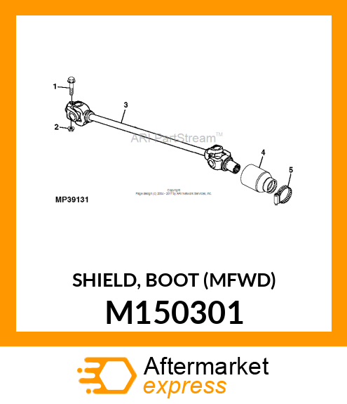 SHIELD, BOOT (MFWD) M150301