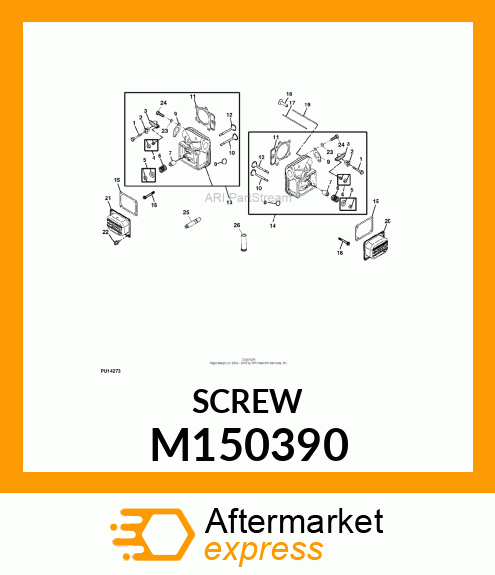 SCREW, HEX M150390