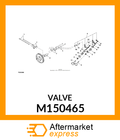 VALVE, INTAKE M150465