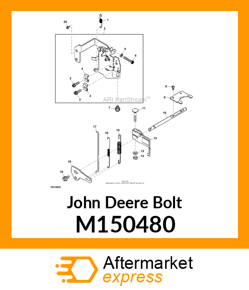 BOLT, 6 X 12 M150480