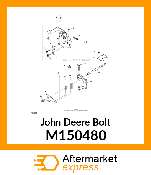 BOLT, 6 X 12 M150480