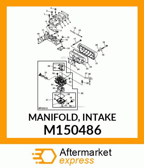 MANIFOLD, INTAKE M150486