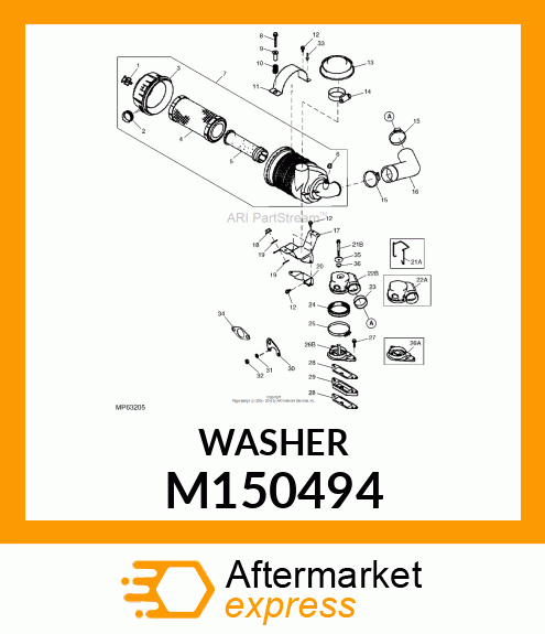 WASHER M150494