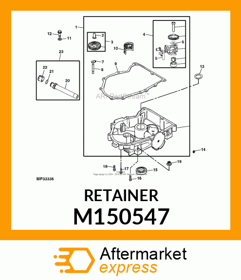 RETAINER M150547