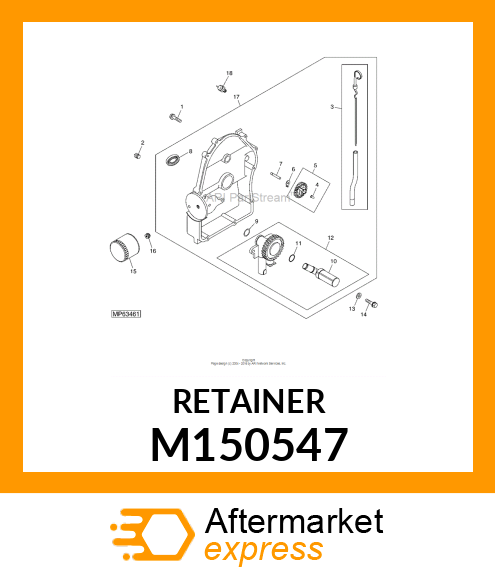 RETAINER M150547