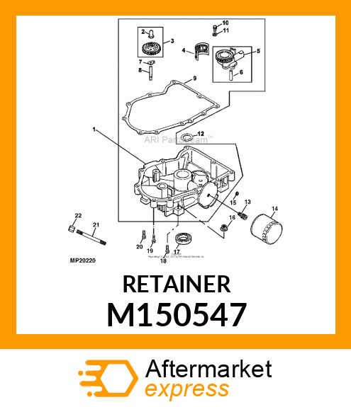 RETAINER M150547