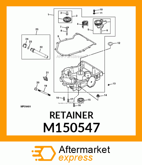 RETAINER M150547