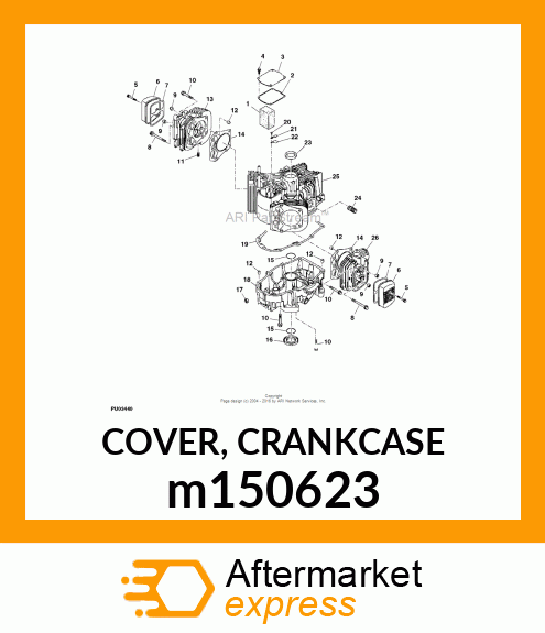 COVER, CRANKCASE m150623