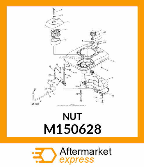 NUT M150628