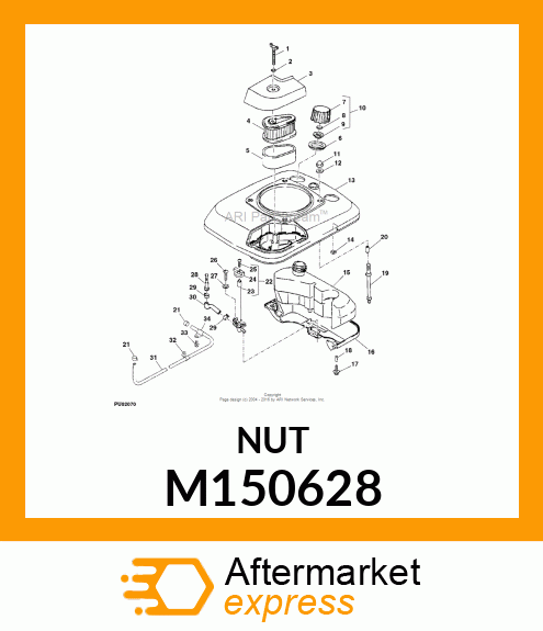 NUT M150628