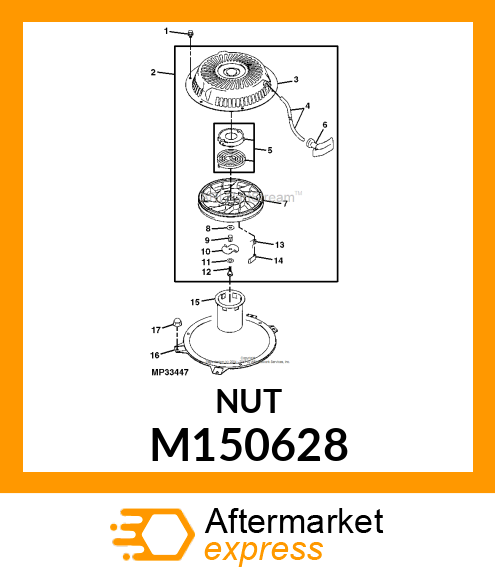 NUT M150628