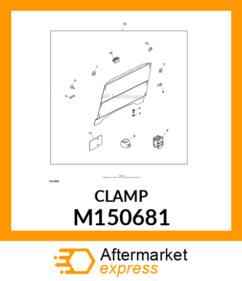 CLAMP TUBE M150681