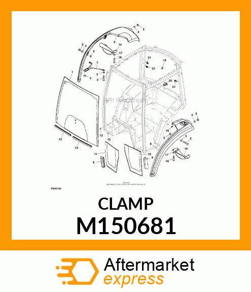 CLAMP TUBE M150681