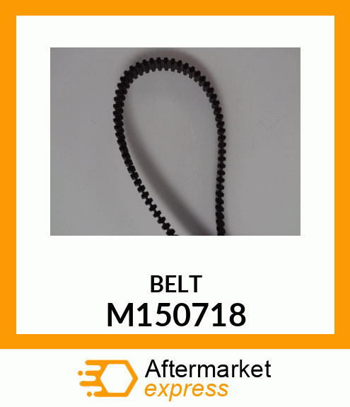 BELT, SECONDARY COGGED M150718