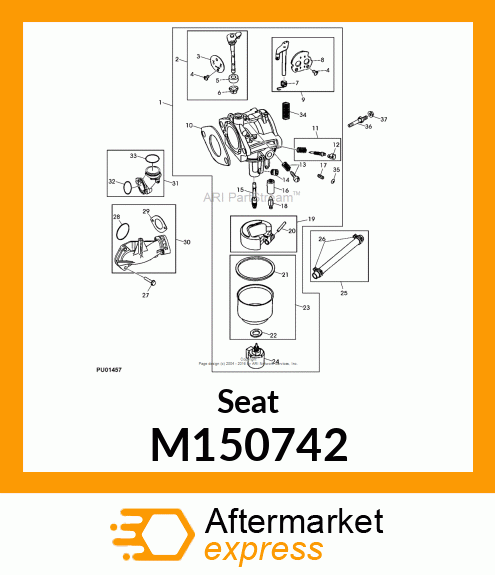 Seat M150742