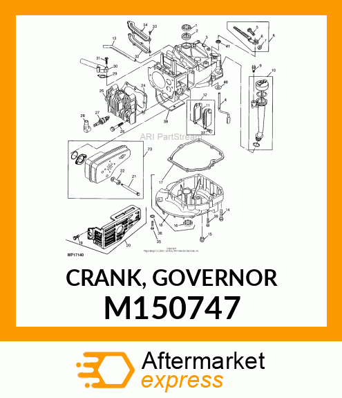 CRANK, GOVERNOR M150747