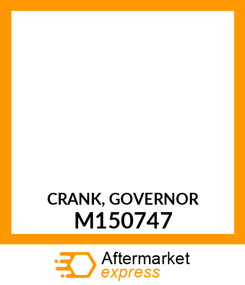 CRANK, GOVERNOR M150747