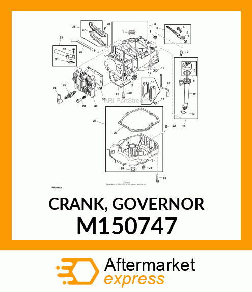 CRANK, GOVERNOR M150747