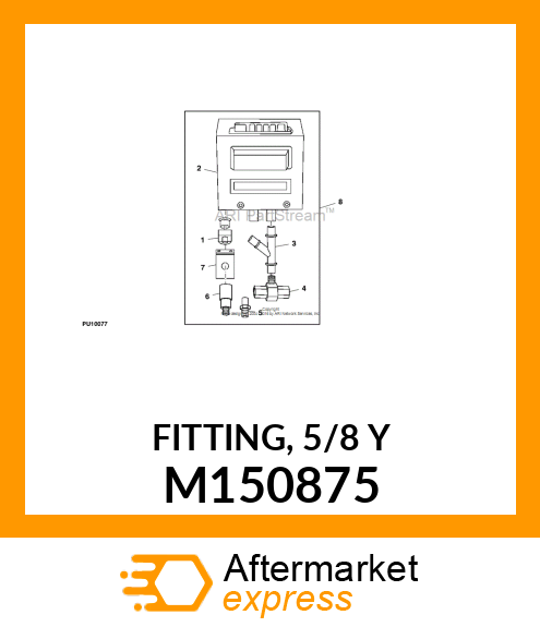 FITTING, 5/8 Y M150875