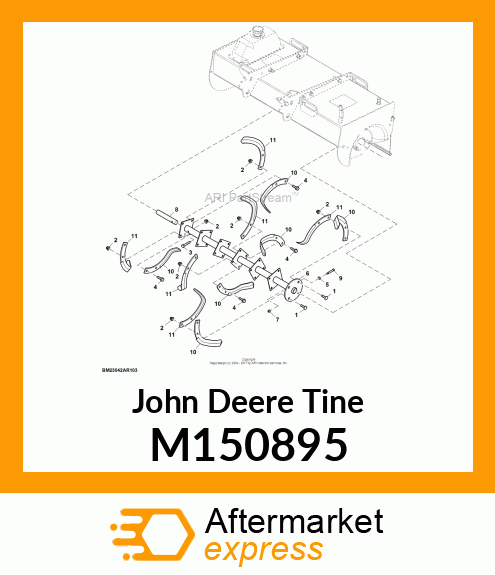 TINE, LH (M87089 PAINTED)(JDM F12) M150895