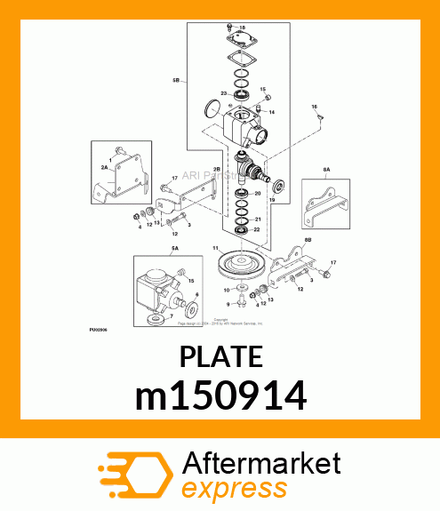 BRACKET, BRACKET, GEARBOX REAR ISO m150914