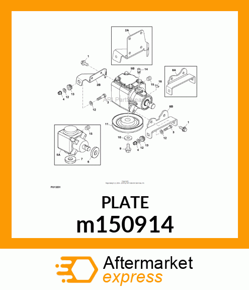 BRACKET, BRACKET, GEARBOX REAR ISO m150914