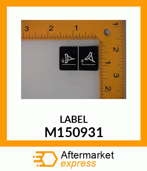 LABEL, PLOW CONTROL M150931