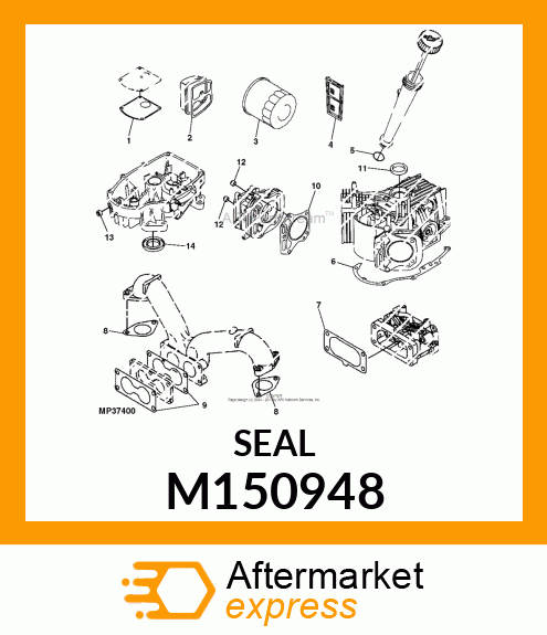 SEAL, OIL, SD 35X52.7 RHS M150948