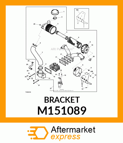 BRACKET M151089