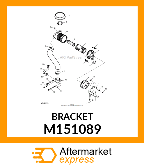 BRACKET M151089