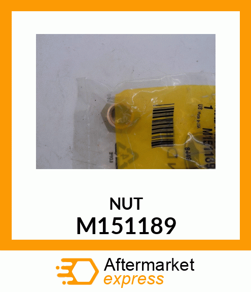 NUT, WHEEL 7/16 UNF2B M151189