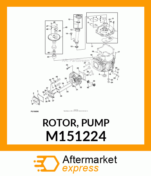 ROTOR, PUMP M151224