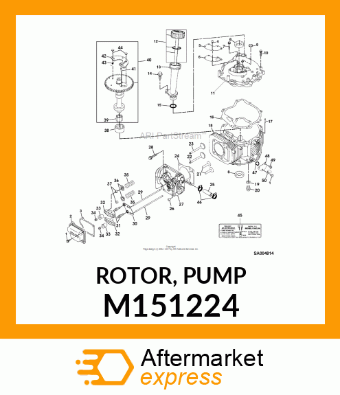 ROTOR, PUMP M151224