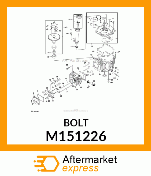 SHAFT, PUMP M151226