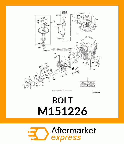 SHAFT, PUMP M151226