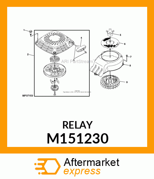 BRACKET, BRACKET,FAN M151230