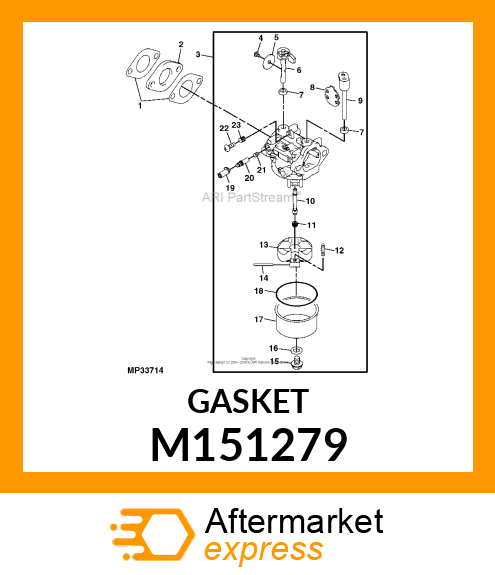 GASKET, GASKET M151279