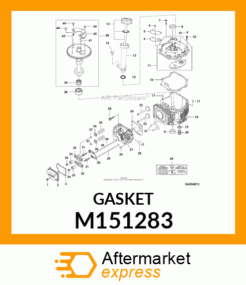 GASKET,CASE M151283