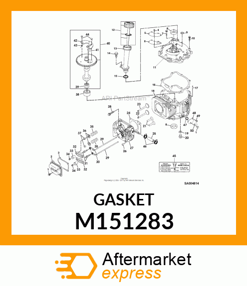 GASKET,CASE M151283