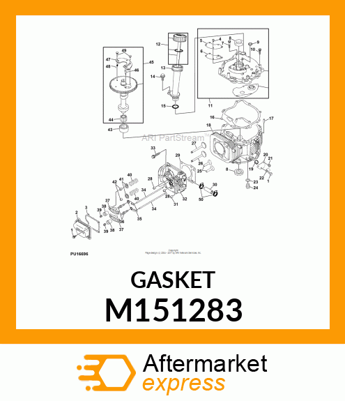 GASKET,CASE M151283