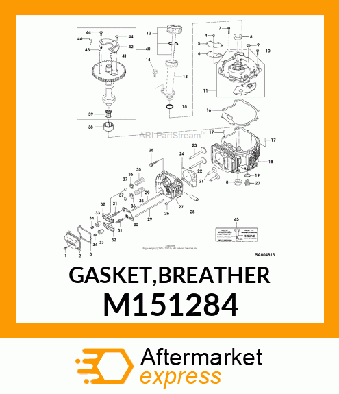 GASKET,BREATHER M151284