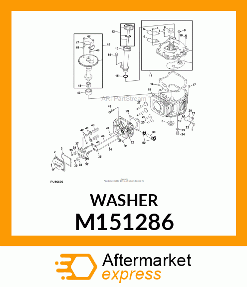 GASKET, 12 X 19 X 1.27 M151286