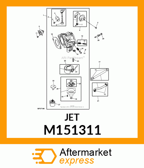 JET, MAIN LEFT M151311