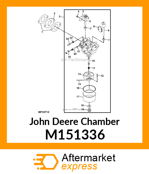 CHAMBER, FLOAT M151336