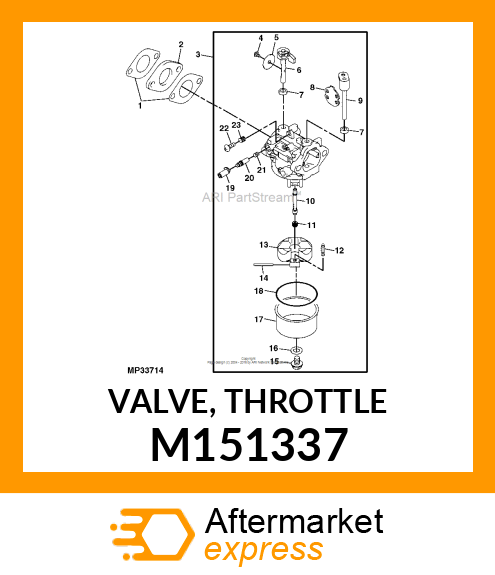 VALVE, THROTTLE M151337