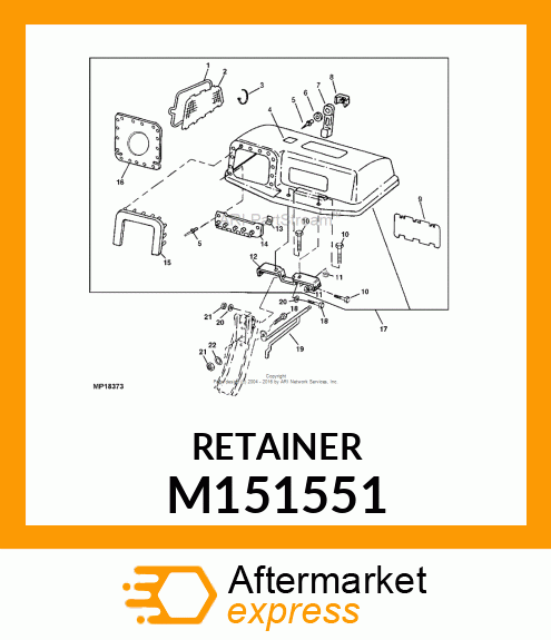 RETAINER M151551