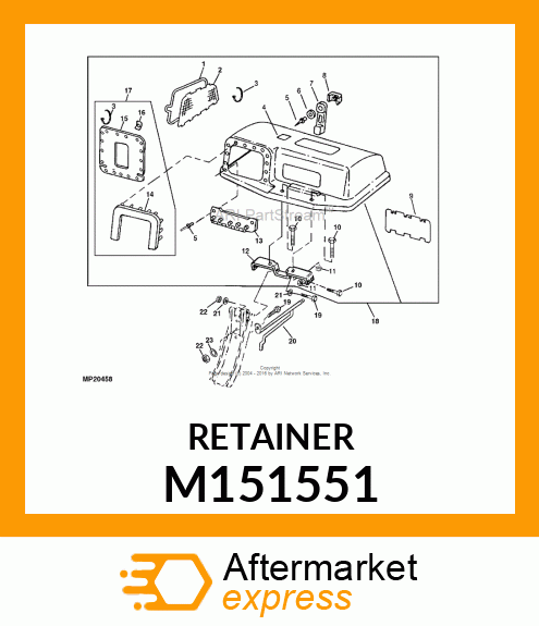 RETAINER M151551