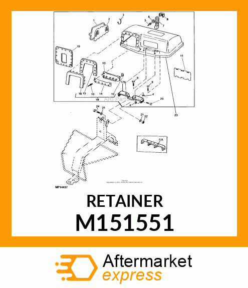 RETAINER M151551