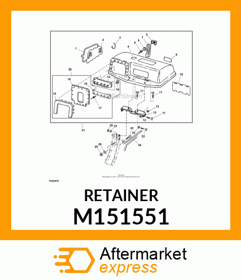 RETAINER M151551